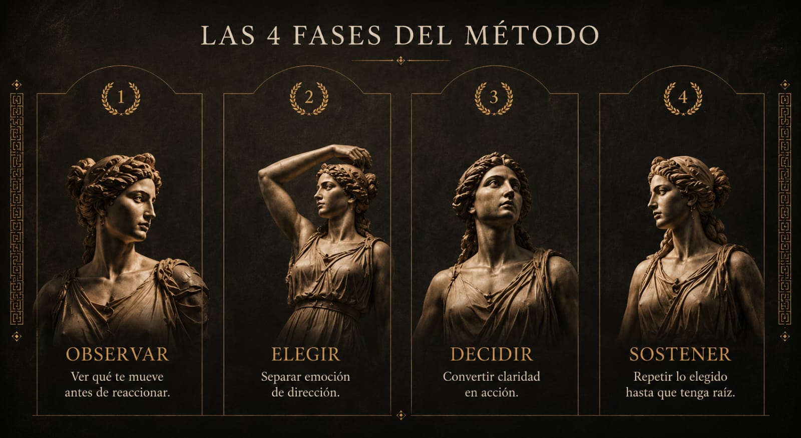 Diosas Estoicas — método
